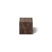 MARBLE DISPLAY CUBE - Emperador dark × Small