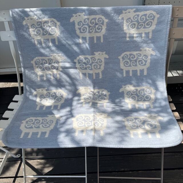 KLIPPAN クリッパン シュニールコットン ミニブランケット ベングトのヒツジ 正規取扱店