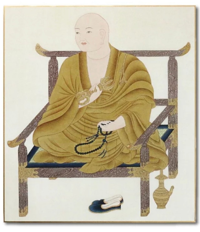 仏画色紙【弘法大師】 | TSURYU ー鶴龍ー オンラインショップ