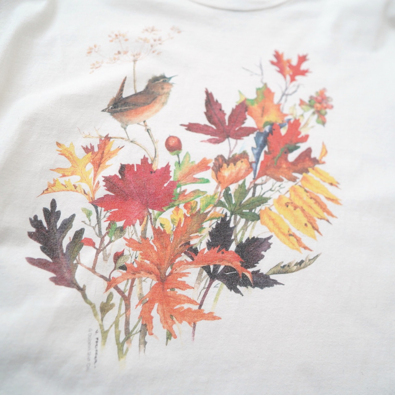 90s animal long tee