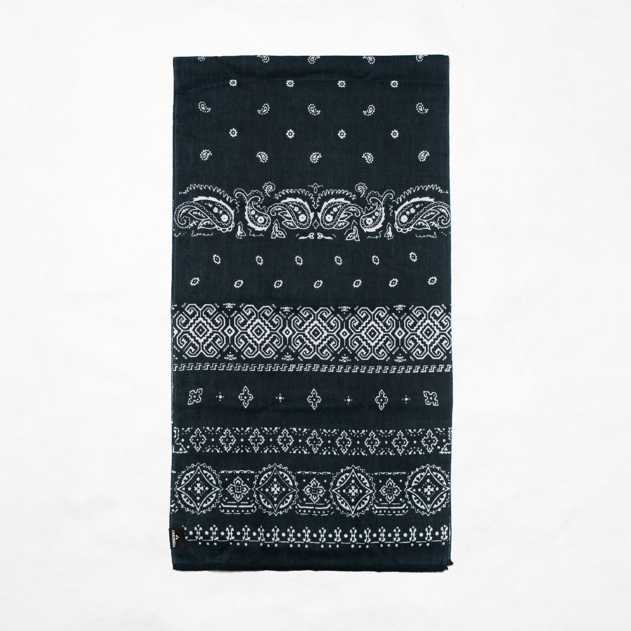 チャオラス CHAORAS / スポーツてぬぐい / ビンテージバンダナ ブラック - 2