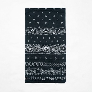 チャオラス CHAORAS / スポーツてぬぐい / ビンテージバンダナ ブラック