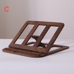 木製 ノートパソコンスタンド 折りたたみ ラップトップスタンド 無垢材 エルゴノミクス 調整可能 ポータブル 人間工学 首肩負担軽減 デスクワーク テレワーク 携帯便利 ナチュラルウッド