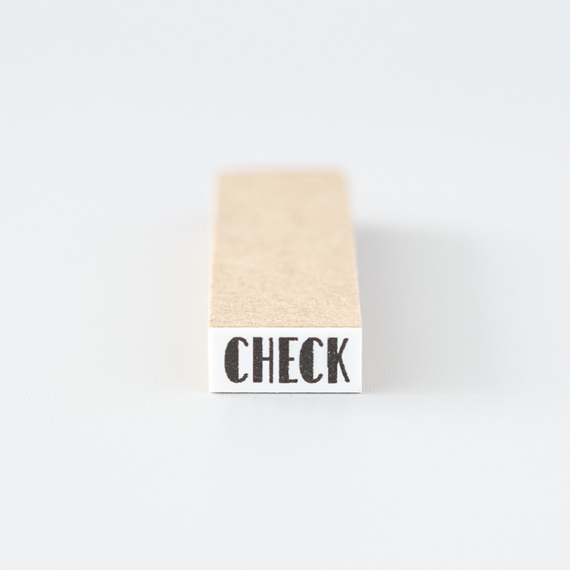 【小さな文字】CHECK_チェック | はんこ