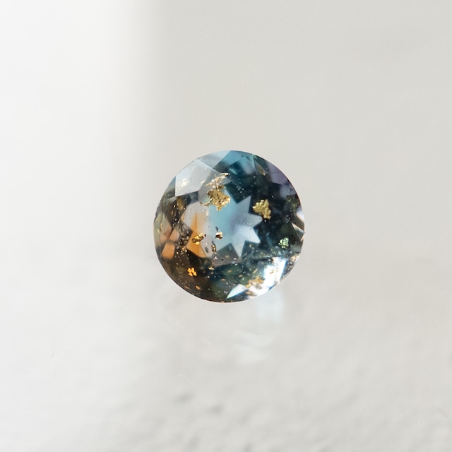 ラウンド 6mm #38【硝子の宝石】箔入