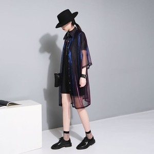 See-through Aurora Shirt / シースルー オーロラ シャツ