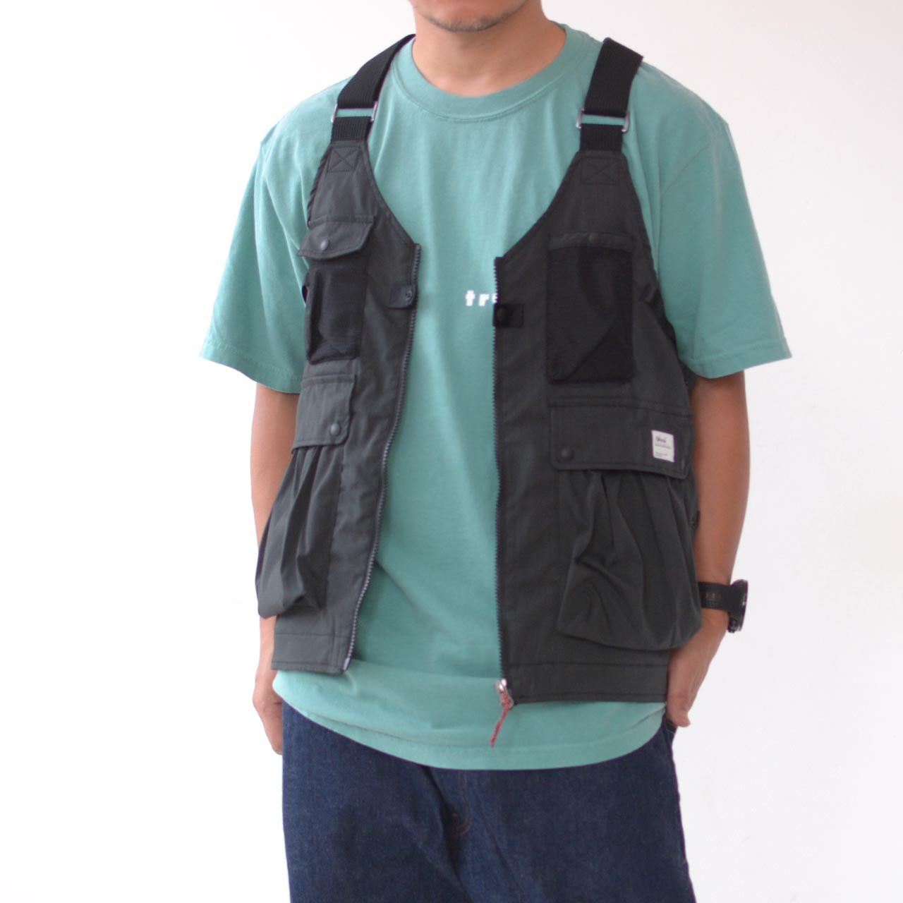 NANGA [ナンガ] TAKIBI RIPSTOP FIELD VEST [N11D] タキビリップス