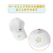 GOODCHI 星 スター ワッペン 刺繍 星 アップリケ ミニワッペン カラフル 可愛い装飾 男の子 女の子 名札付け DIY服 入学 7色セット 22mm