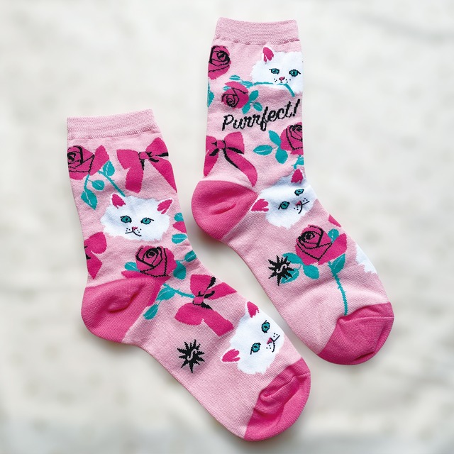 【Sock it to me】パーフェクトキャット ソックス