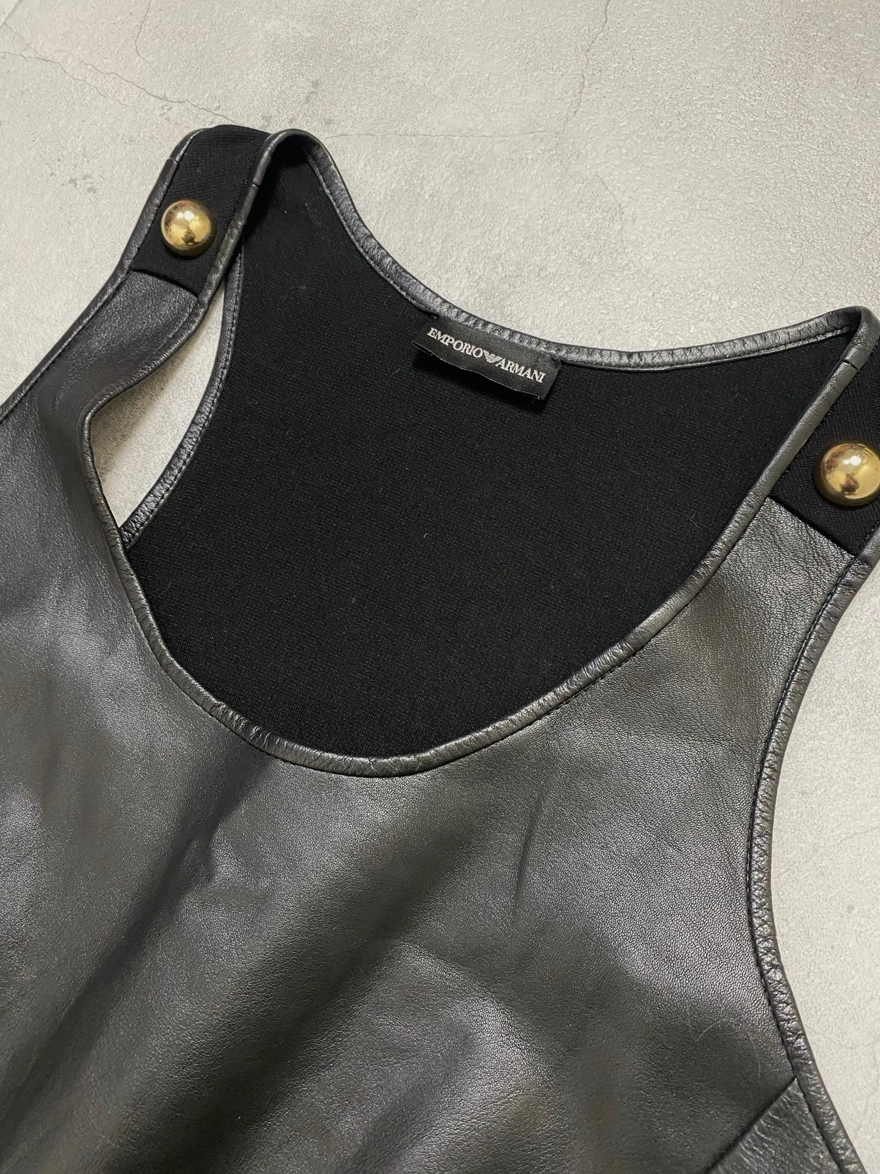 ENPORIO ARMANI real leather tops-3922-1