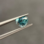 カラーチェンジジルコン 7.2x5.9mm, 1.52ct, ミャンマー産