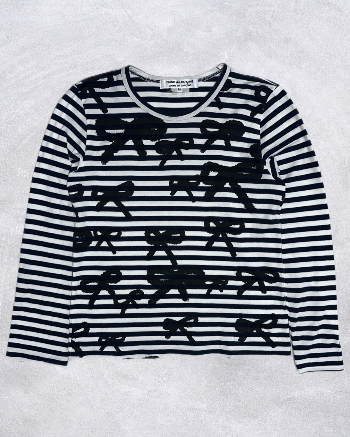 AD2002 COMME des GARÇONS HOMME Embroidery Grid Long Sleeve | Jurell