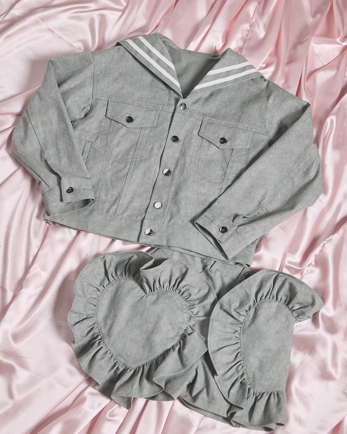 S/S セーラーデニムジャケット | lilLilly official webstore