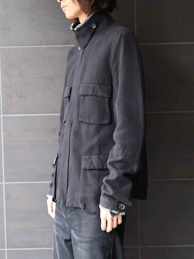 【DIESEL black gold】chinstrap shirt jacket