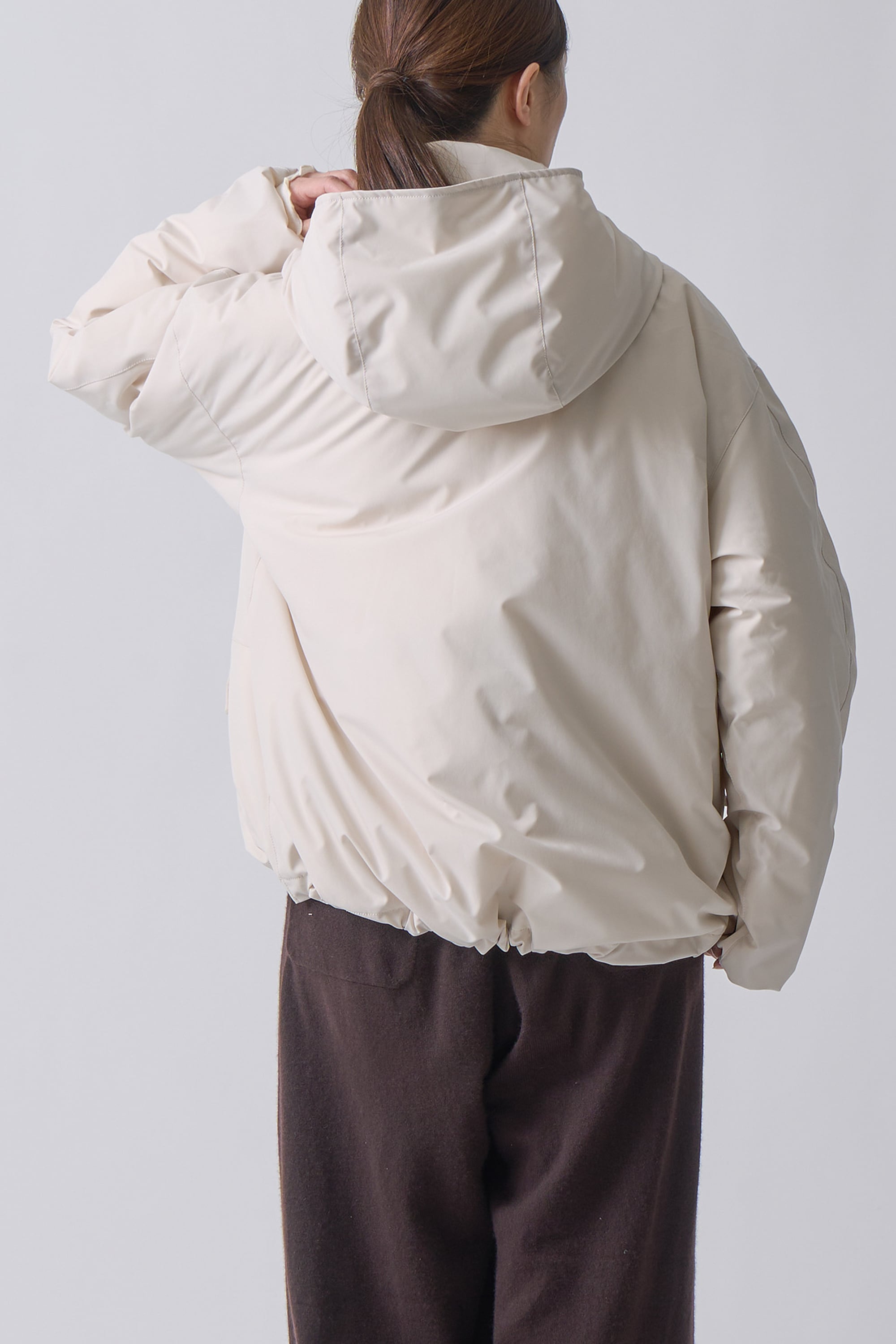 miffew(ミフュー) HOODED DOWN JACKET | hiina