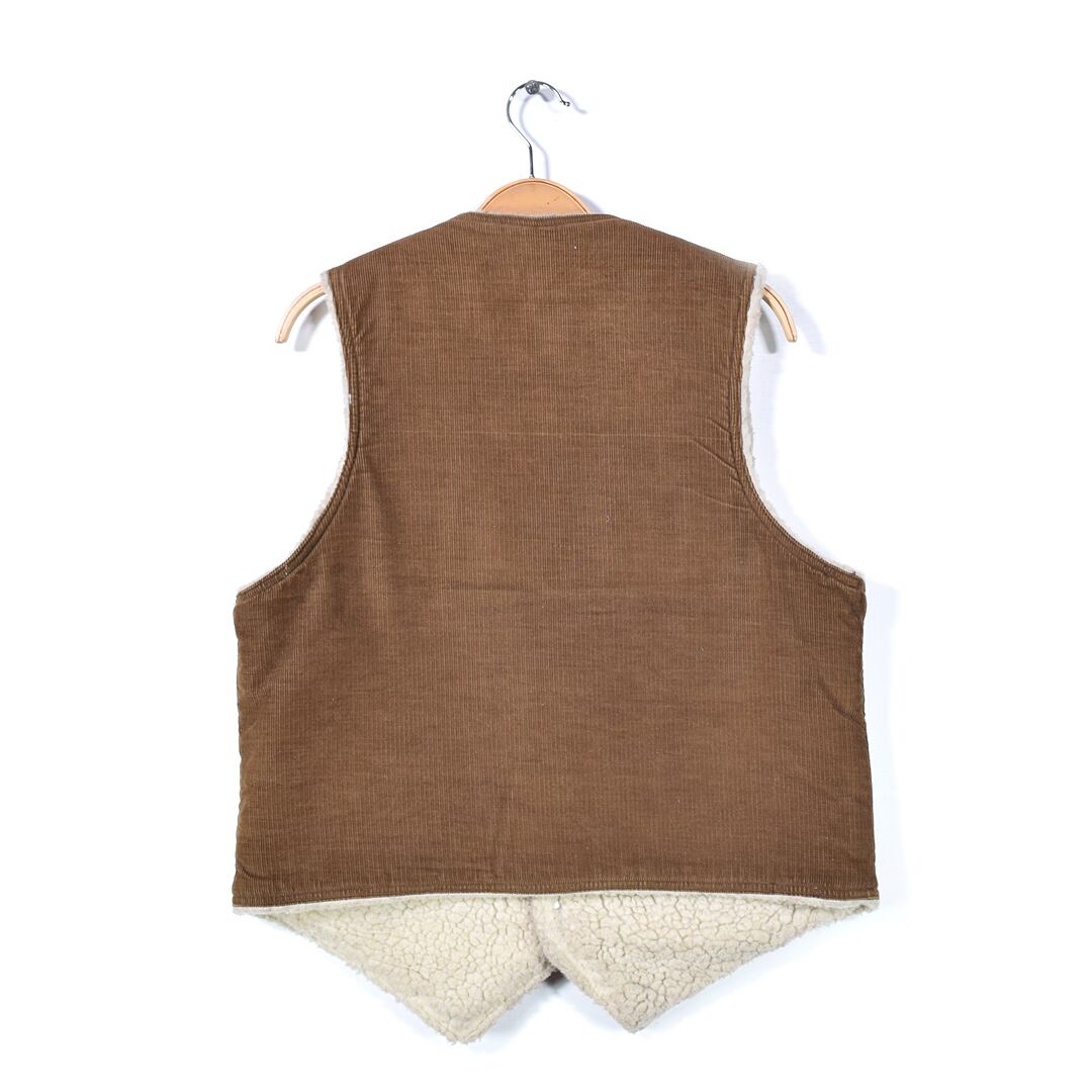 70s リーバイス USA製 ヴィンテージボアベスト ランチベスト スモールe