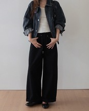 Wide Full-Length Jeans　L0022