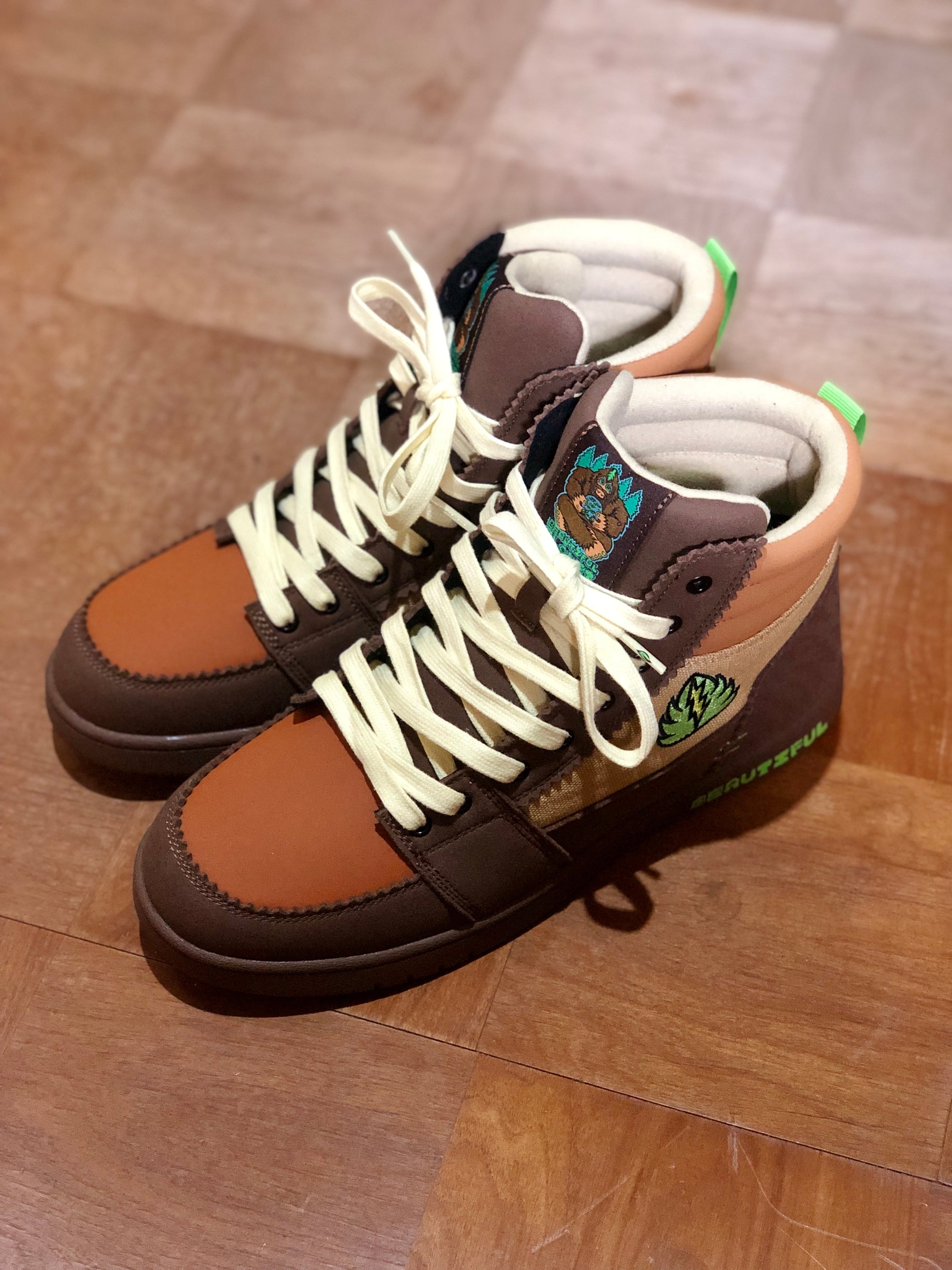 FP FOOTWEAR ODB x FP SUBSTANCE MID BLACK/TAN (FP INSOLES KING FOAM