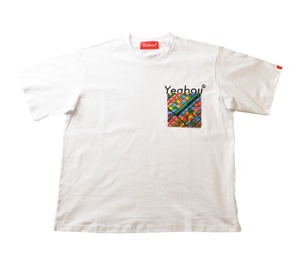 「ポケットTシャツ」ホワイト/YB23SS06・"Pocket T-shirt" White/YB23SS06