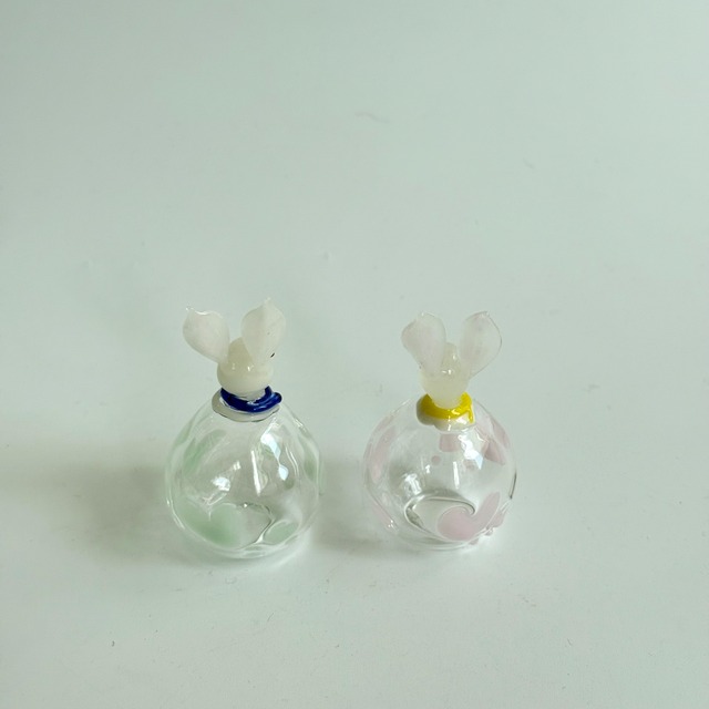 若林 睦美　うさぎびなセット　ハート