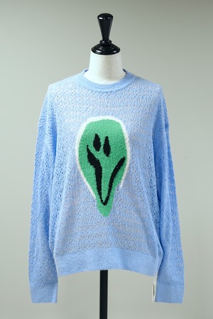 【kota gushiken】 Melted Smile with Frizbee - light blue -