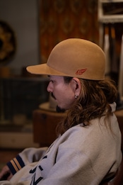 EXTRA -WOOL CAP / CAMEL