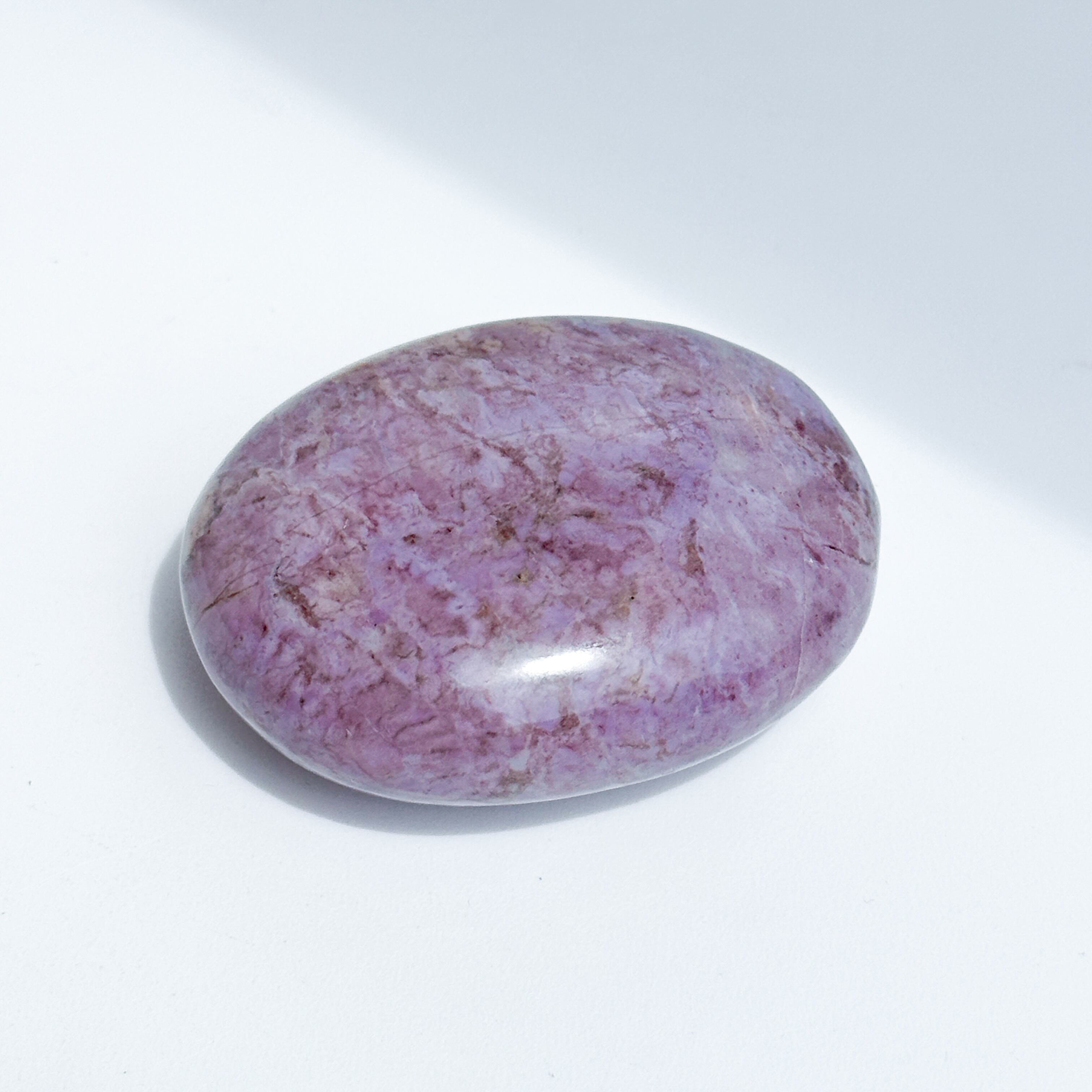 パープルジェイド パームストーン42◇Purpe Jade palm stone ◇天然石