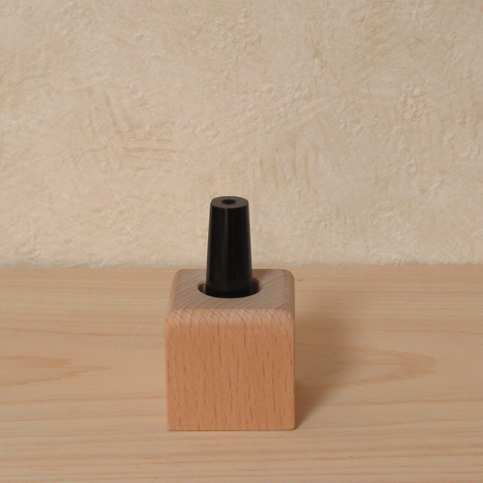 即購入OK] 栃(とち)の銘木無垢材名刺入れ 極上虎杢 新品未使用 無垢材