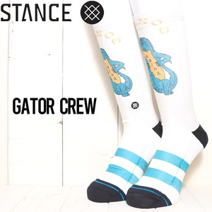 ソックス 靴下 STANCE スタンス GATOR CREW SOCKS ソックス 靴下 A555D22GATL（27cm-31cm）