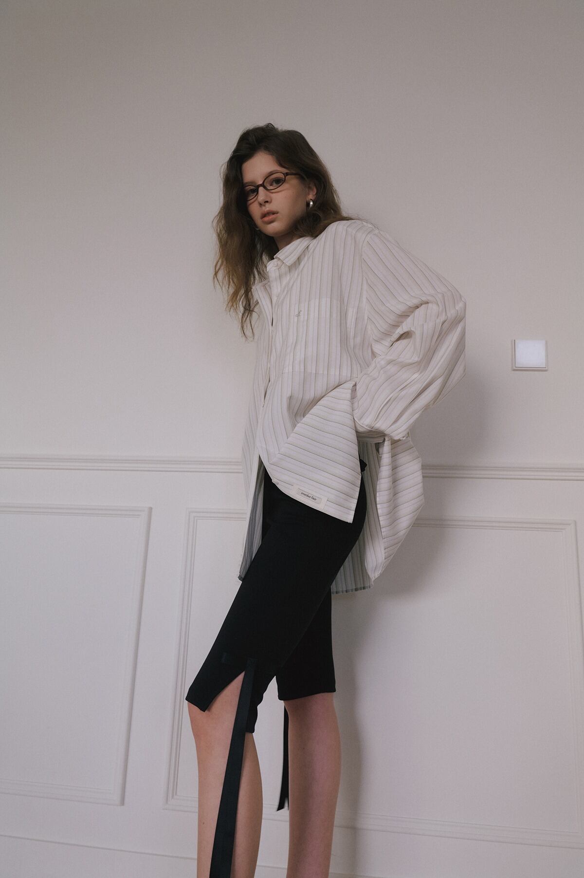 ☆LE SSERAFIM ユンジン 着用！！【OVERDUEFLAIR】COTTON OVERSIZED