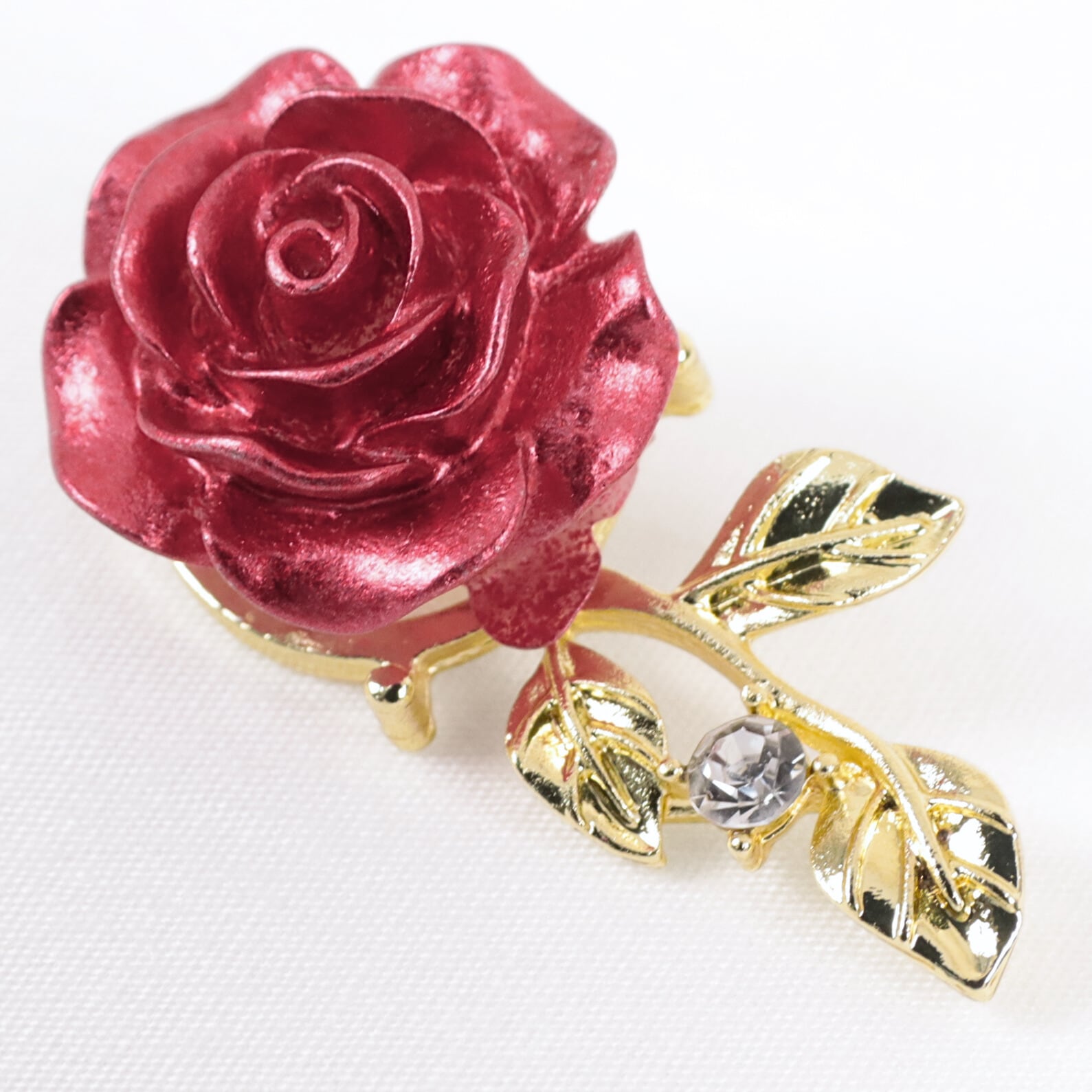 薔薇 ゴールド 金属 02000229 チャーム ハンドメイド 装飾 飾り