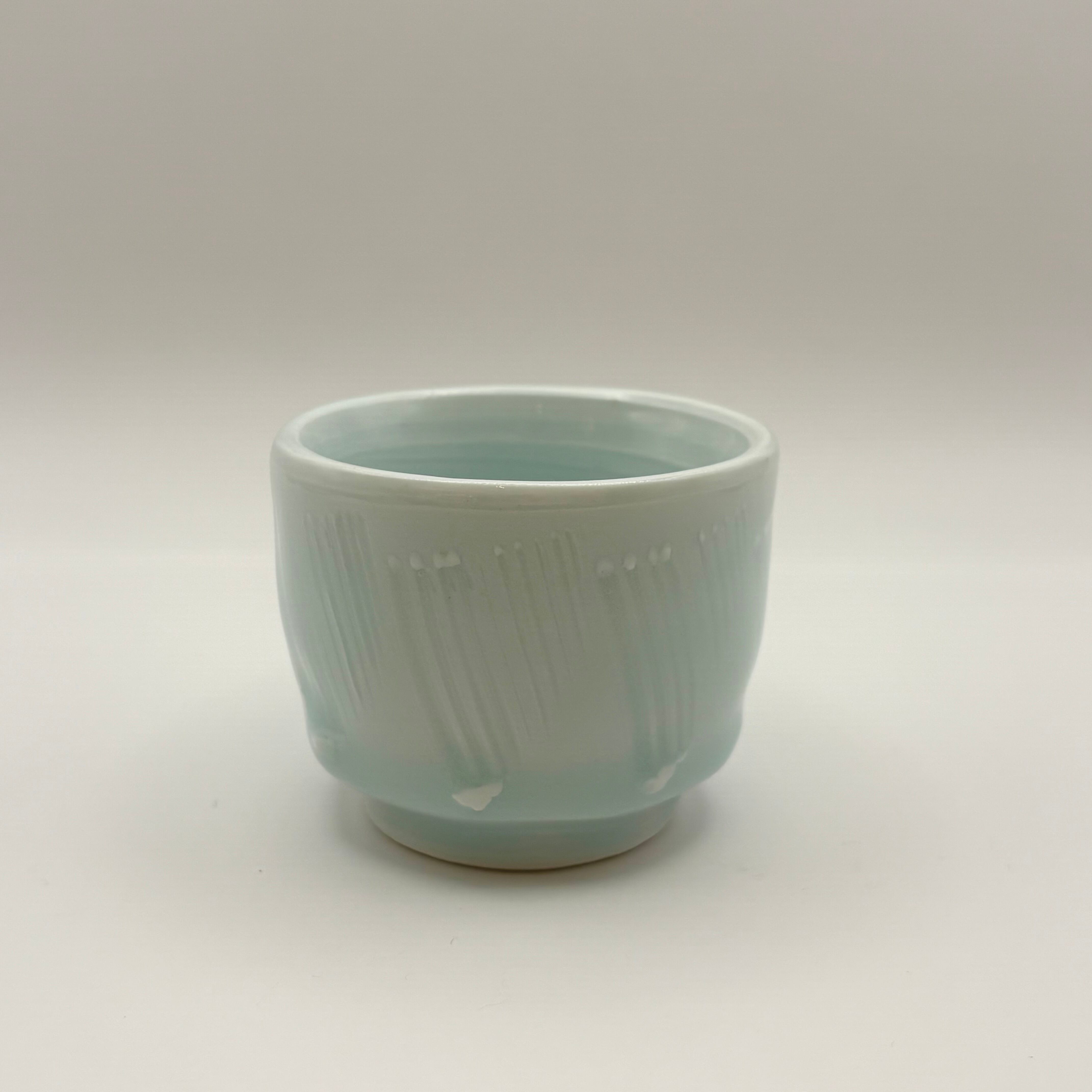 久岡冬彦作 ぐい呑み（酒杯／お猪口）作家物 奈良県 天風窯 雅翔堂塩谷