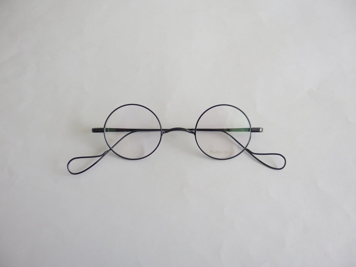 buddy optical a/n titanium ブラック×ブルー 【公式通販】