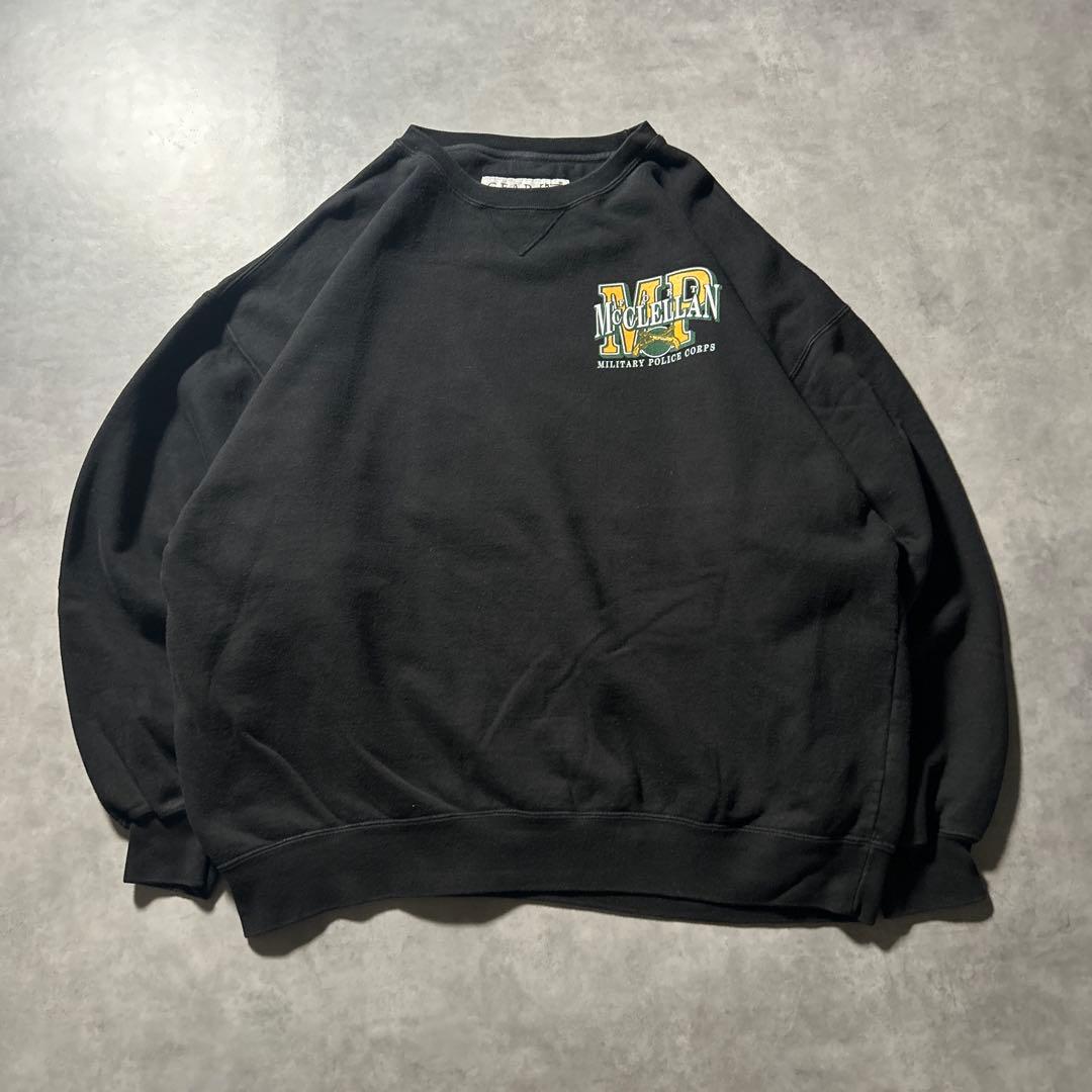 GEAR MC CLELLAN ワンポイントロゴ プリント チーム スウェット