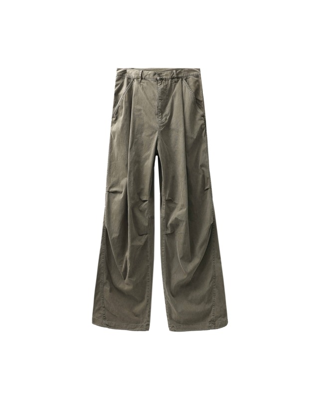 [999HUMANITY] OHM EASY PANTS V5 (FADED KHAKI) 正規品  韓国 ブランド 韓国ファッション 韓国代行 999 ヒューマニティ HUMANITY 日本 店舗