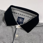 J.PRESS ジェイプレス ボーダー 半袖 ポロシャツ LL/メンズ オンワード樫山