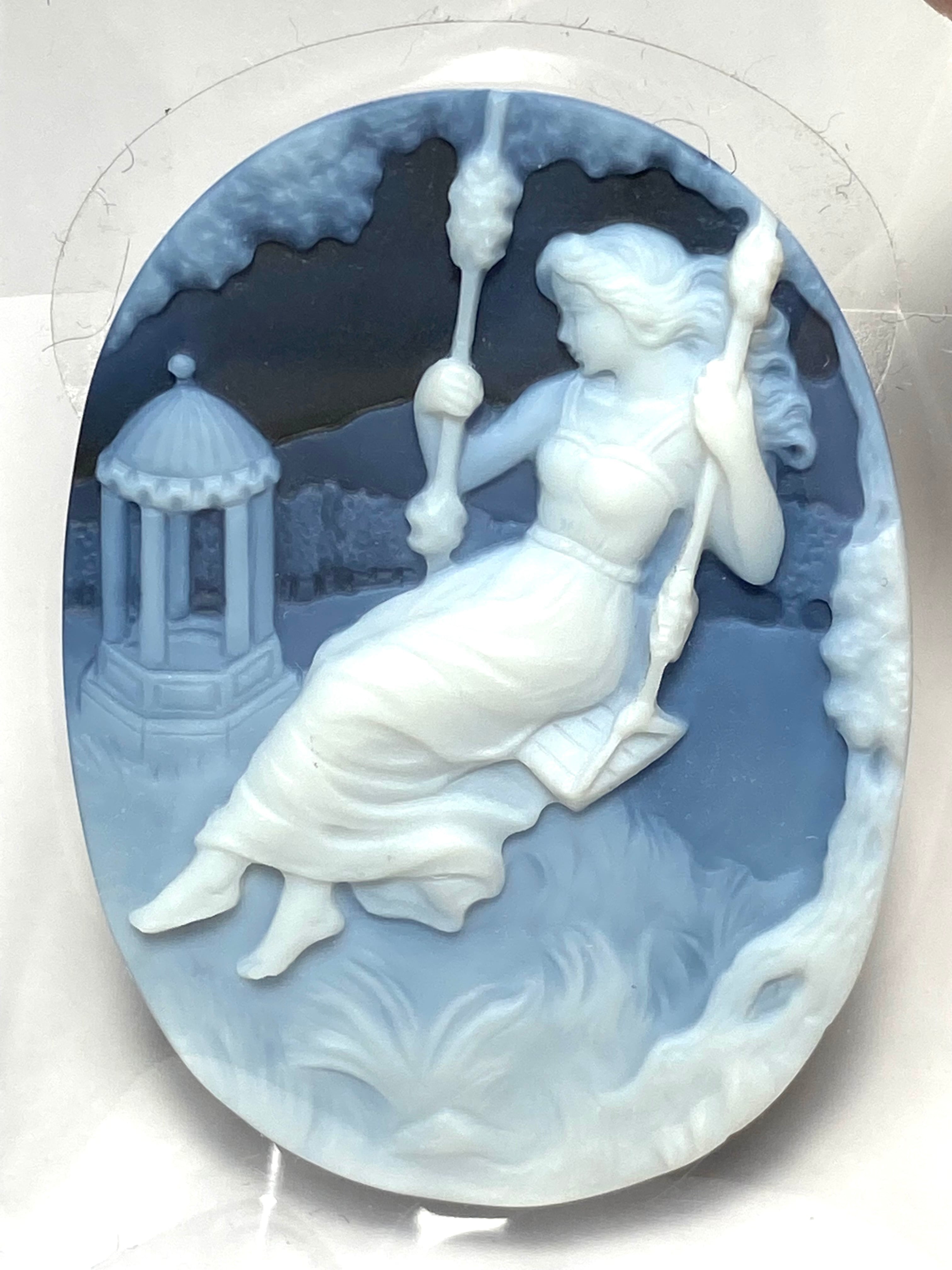 9.シェルカメオ（舟）［No.HA-2134］ | デザインアトリエ -kakera-