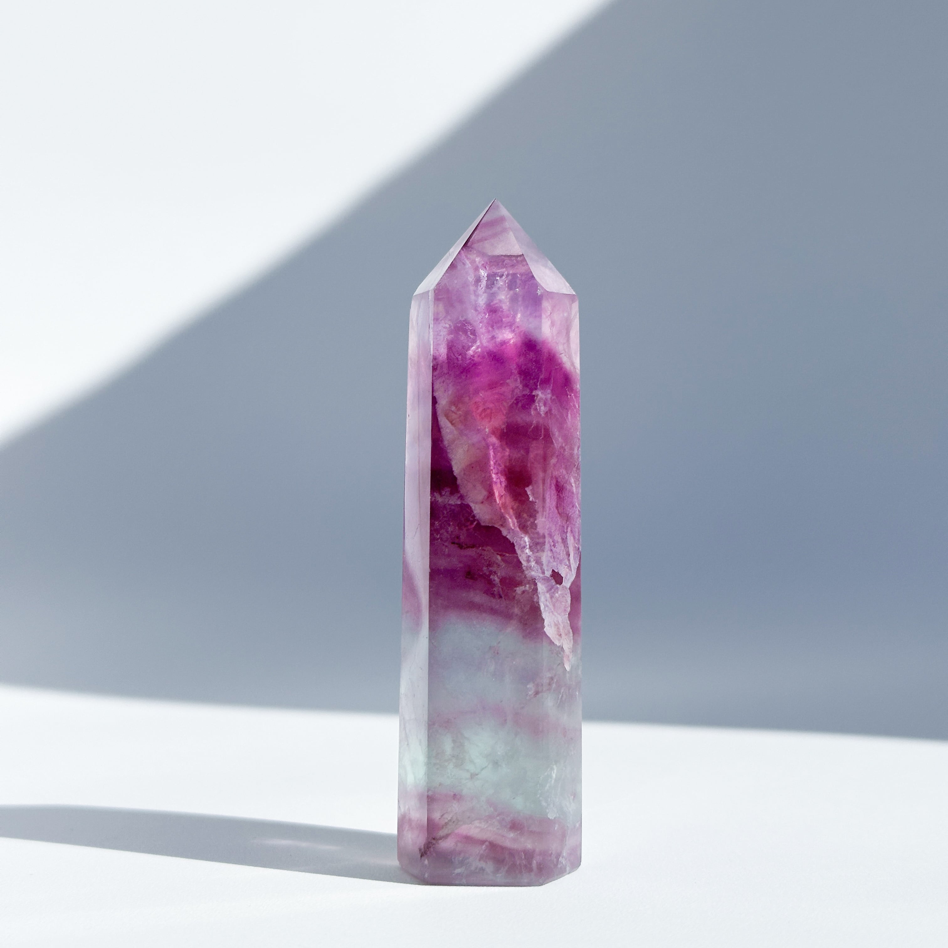 レインボーフローライト タワー12◇ Rainbow Fluorite ◇天然石・鉱物・パワーストーン