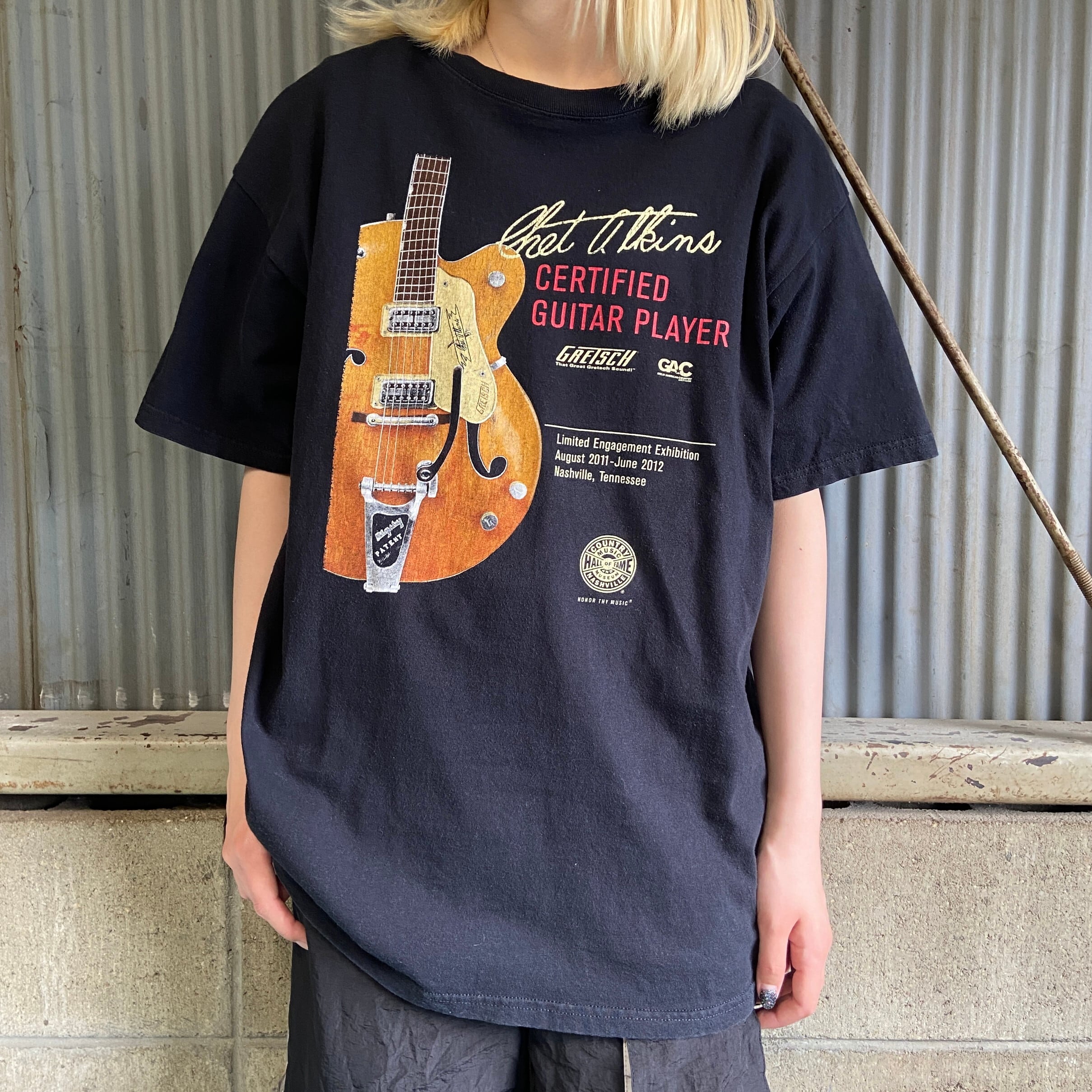 グッドふとんマーク取得 ビンテージTシャツ レア グレッチ旧ロゴ