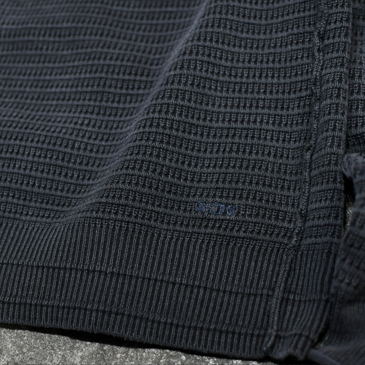 custom boro high gauge roll neck knit