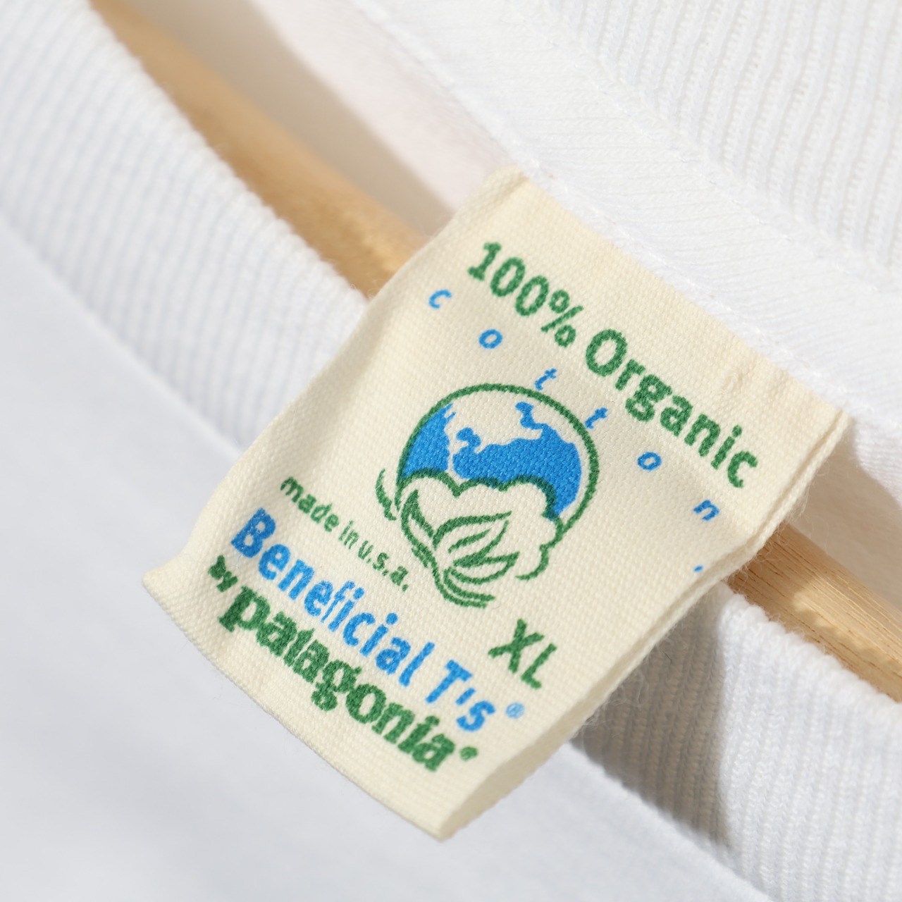 Deadstock XL 90s USA L/S Beneficial T’s Patagonia パタゴニア 長袖 ベネフィシャルT ベネT 白無地 ホワイト