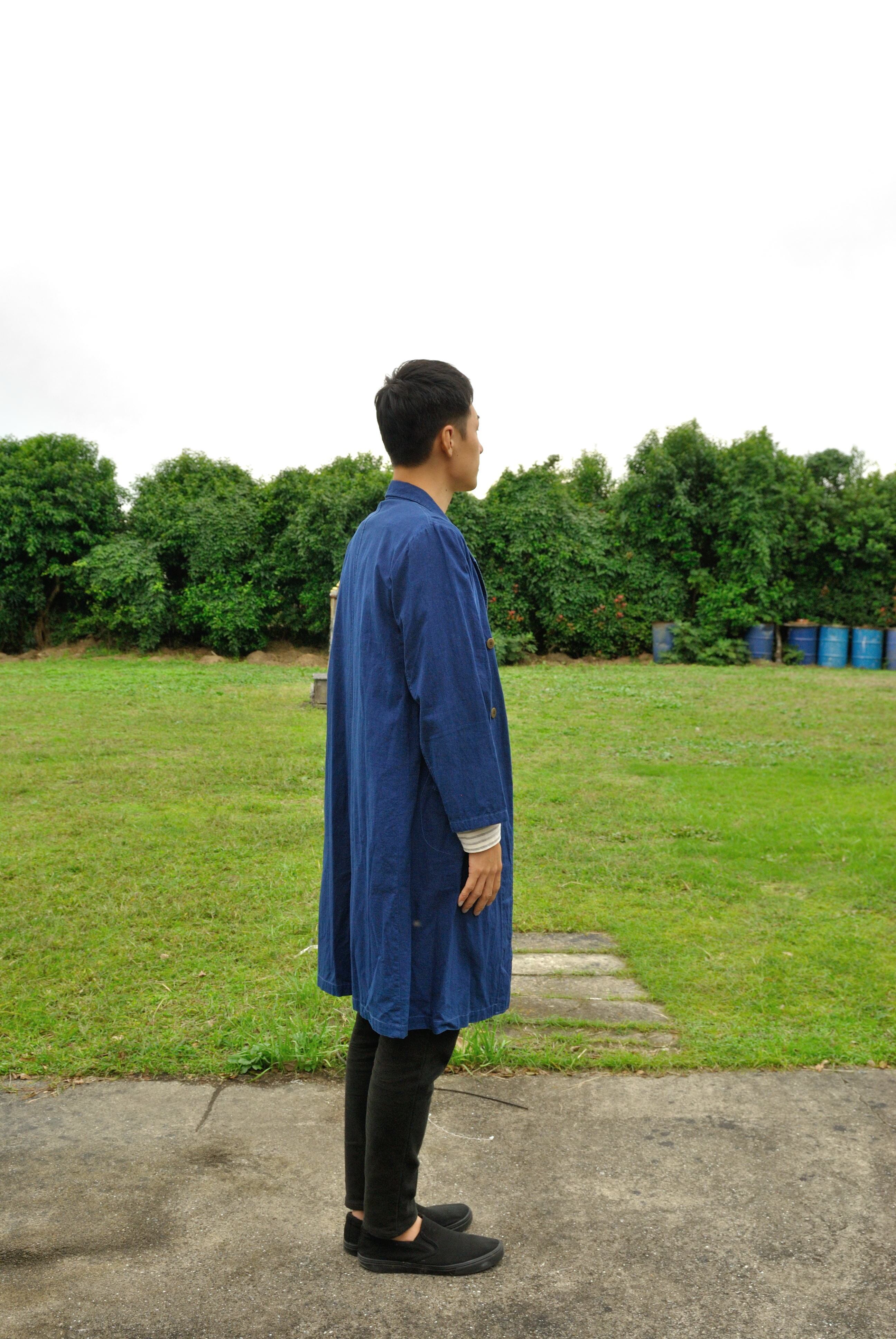 ジャケット・アウター[最終値下げ]藍染　コート