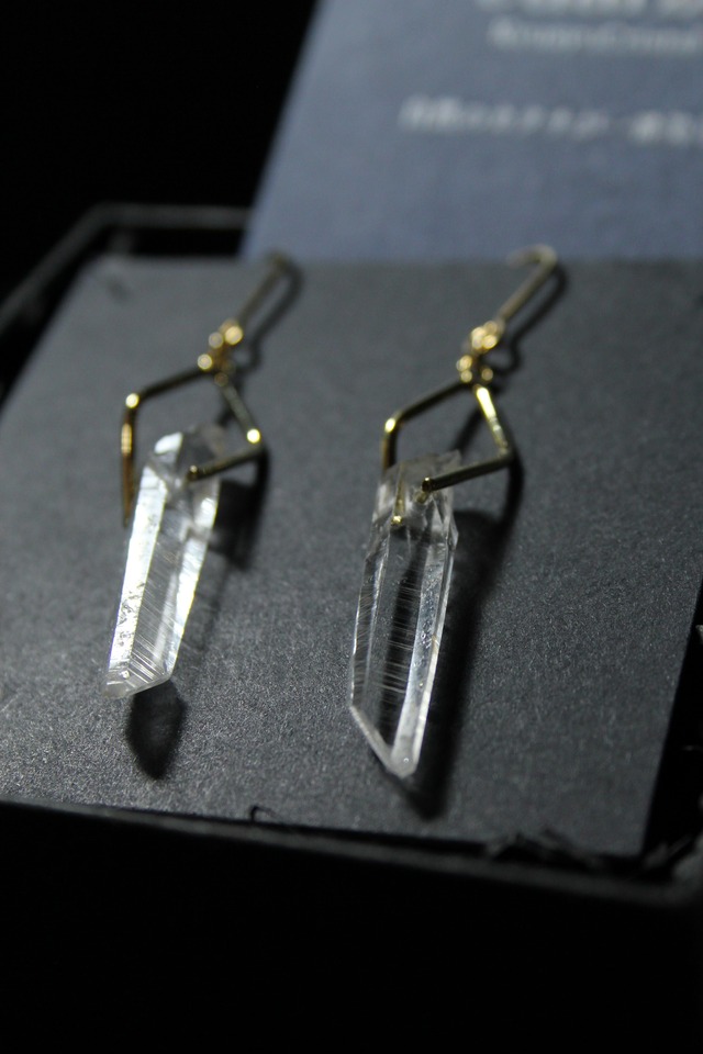 【122】宮崎クリスタル nishimera ピアス