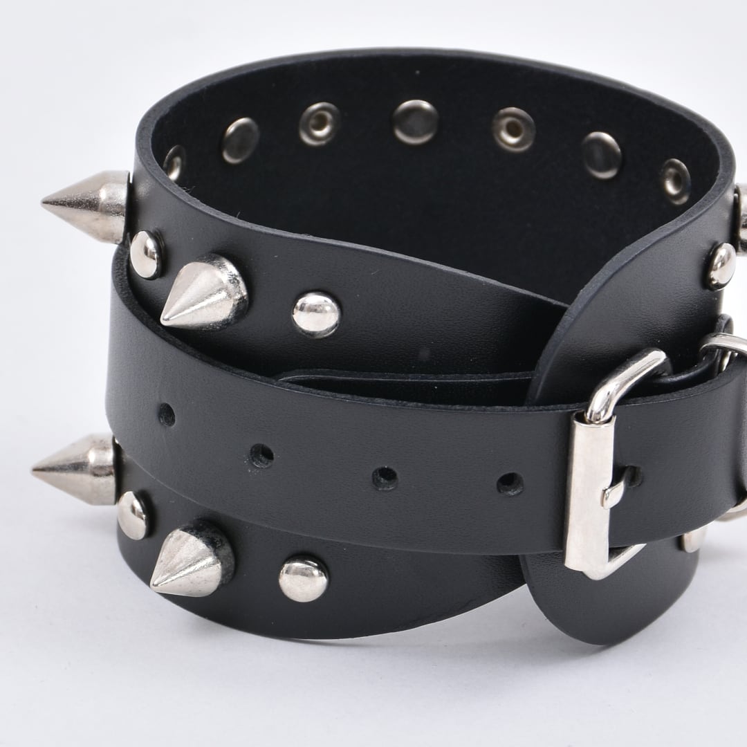 WOLFSHEAD ウルフズヘッド　スタッズブレスレット ウルフズヘッド スタッズブレスレット白、黒セットwolf's head