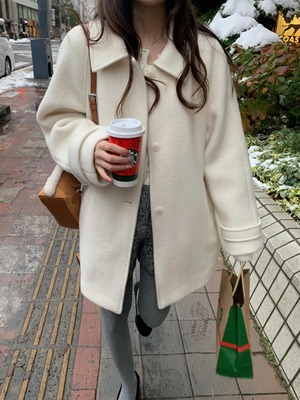 (予約)P.Y.T / Snow Wool Coat