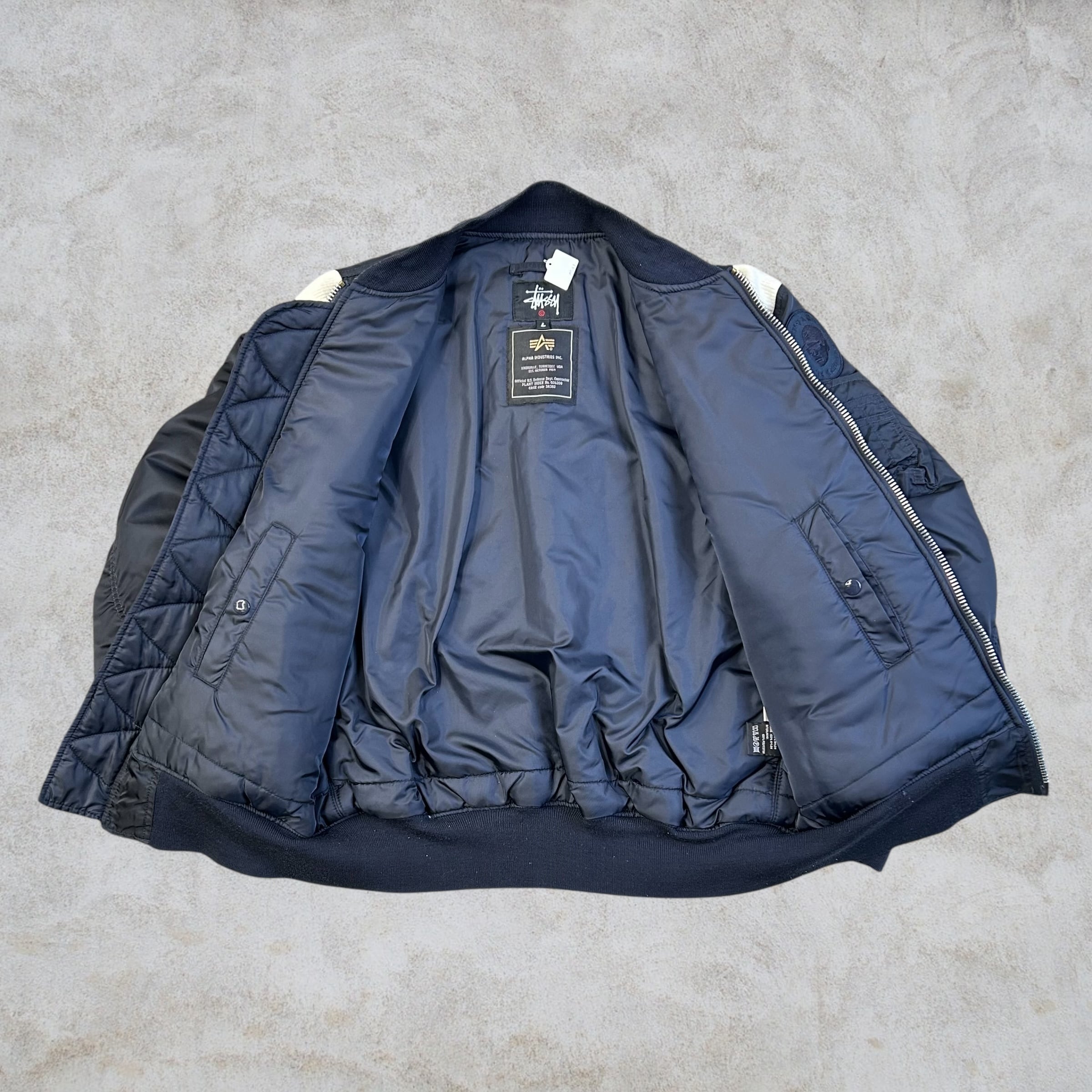 Special‼︎】00's old stussy × Alpha Design Nylon Jacket 