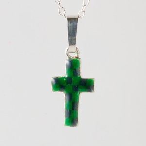 CROSS navy & green - necklace -