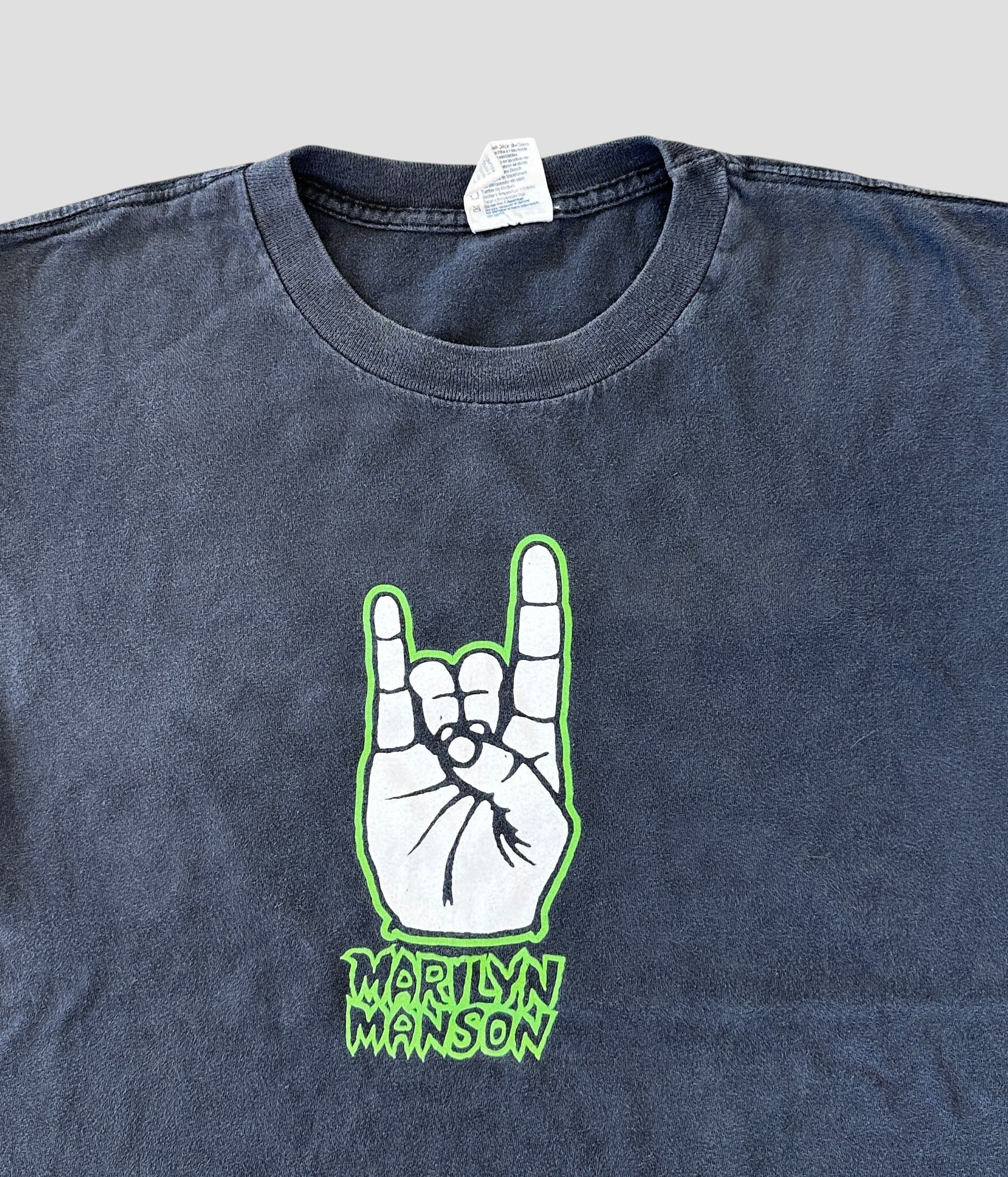 Marilyn Manson- Vintage 90s L We Hate love We love Hate T-shirt