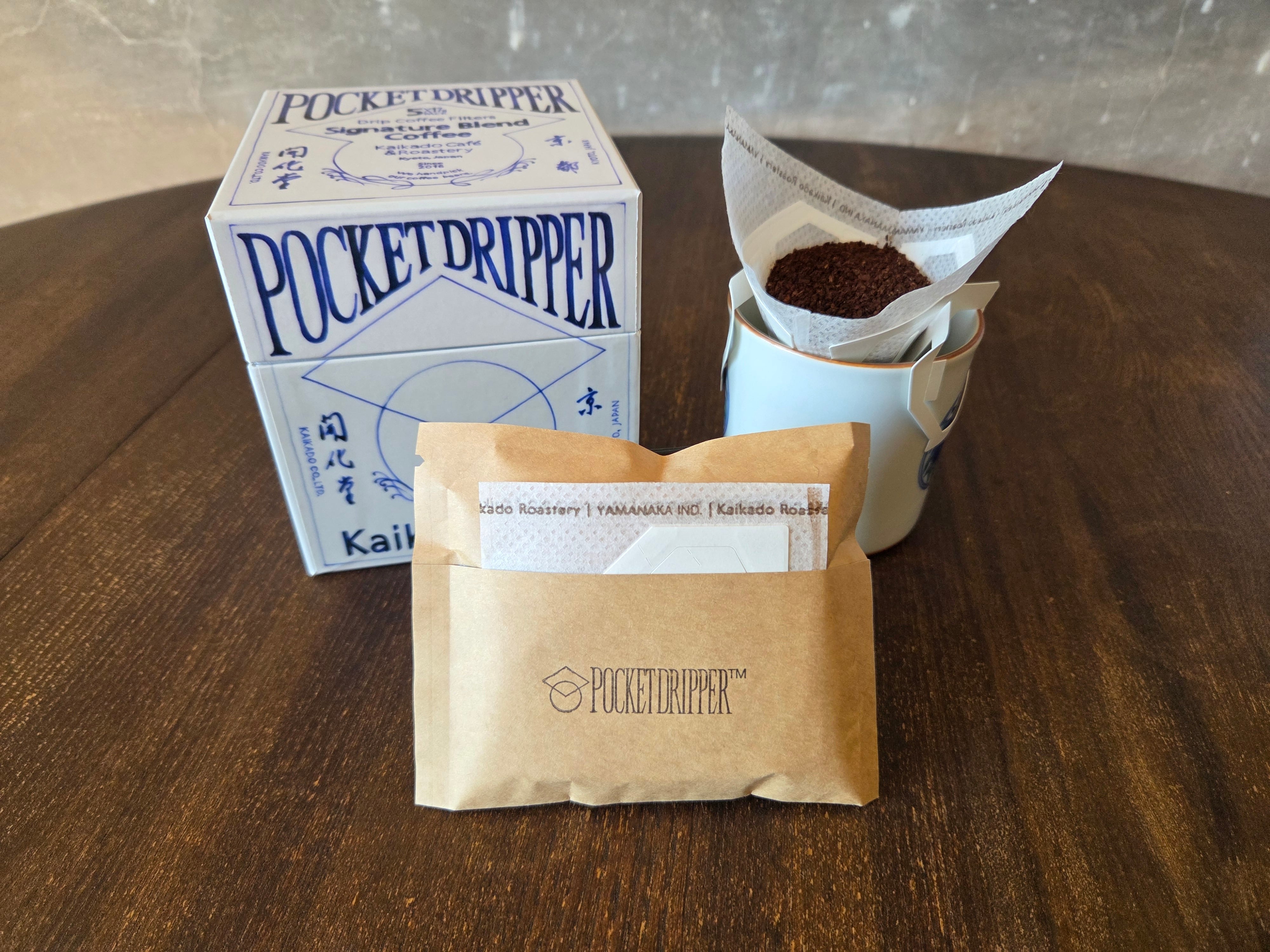 珈琲豆】Pocket Dripper（5個入り）／Kaikado Roastery | Kaikado Cafe