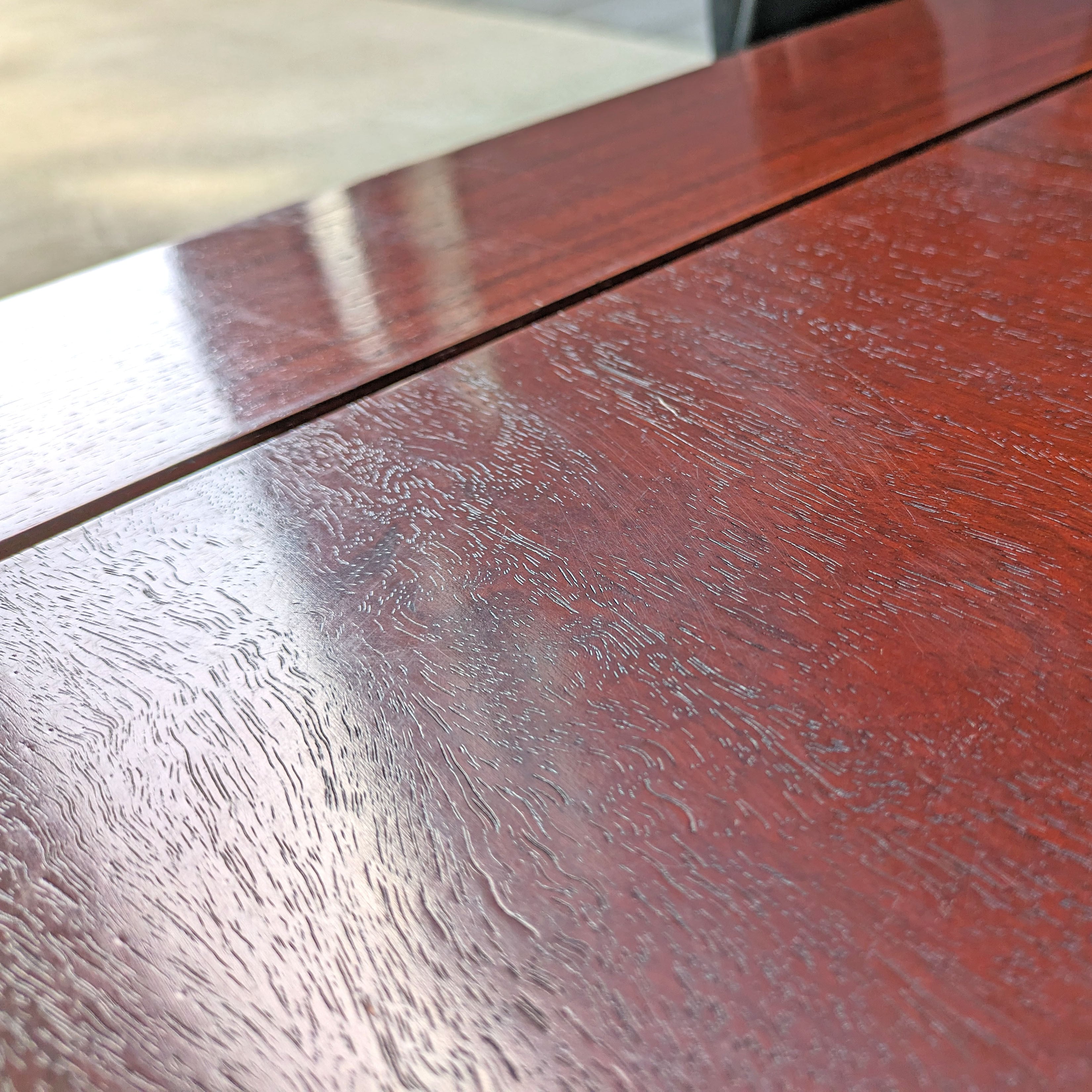 天然木座卓・大型テーブル・花梨・大塚家具・No.230801-19 天然木座卓・大型テーブル・花梨・大塚家具・No.230801-19